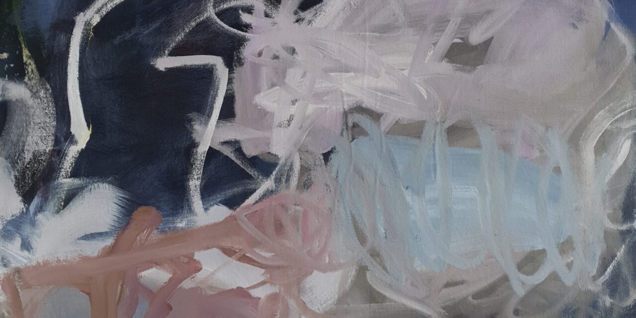 Seegang I Acryl Oel auf Leinwand 86x79 cm Bern 2024