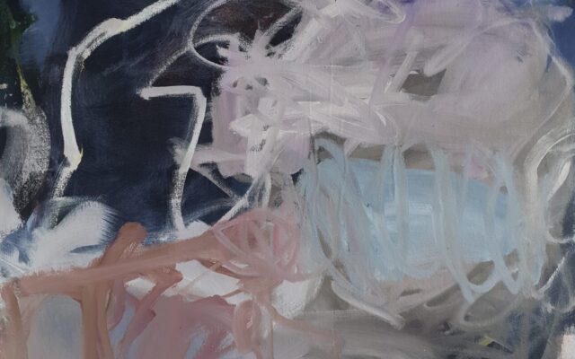 Seegang I Acryl Oel auf Leinwand 86x79 cm Bern 2024